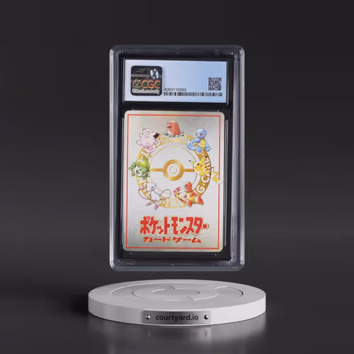 1998 Vending Series 3 (Pokeball Symbol. Glossy) #02 Ouch! At the Pokémon Mansion - Deck List (CGC 9