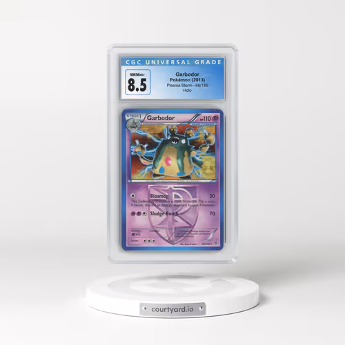 2012 Plasma Storm #66/135 Garbodor - Holo (CGC 8.5 NM-MT+)