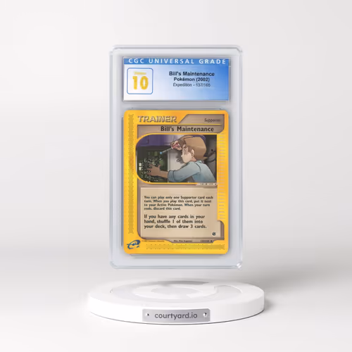 2002 Expedition #137/165 Bill's Maintenance (CGC 10 PRISTINE)