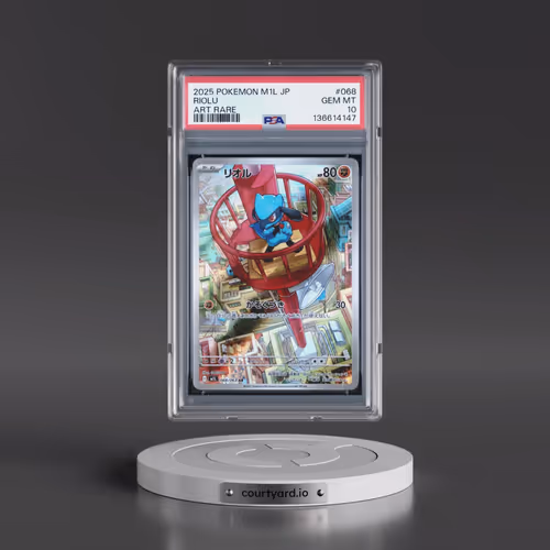 2025 Pokémon M1l-Mega Brave #068 Riolu - Art Rare (PSA 10 GEM MINT)