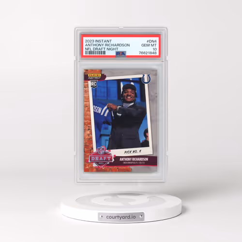 2023 Panini Instant NFL Draft Night #DN4 Anthony Richardson (PSA 10 GEM MINT)