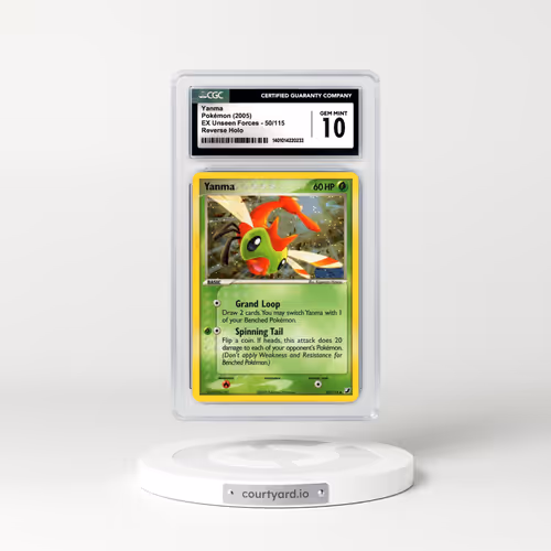 2005 EX Unseen Forces #50 Yanma - Holo (CGC 10 GEM MINT)