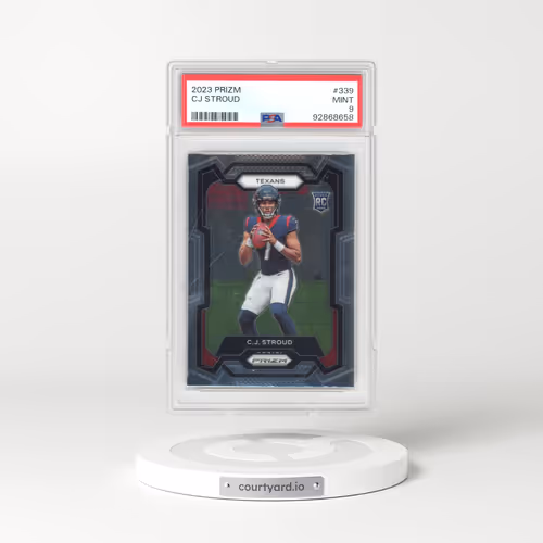 2023 Panini Prizm #339 CJ Stroud (PSA 9 MINT)