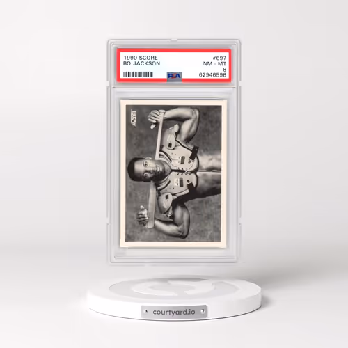 1990 Score #697 Bo Jackson (PSA 8 NM-MT)