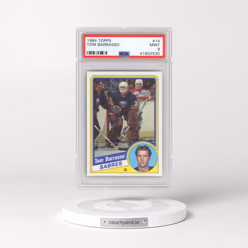 1984 Topps #14 Tom Barrasso (PSA 9 MINT)