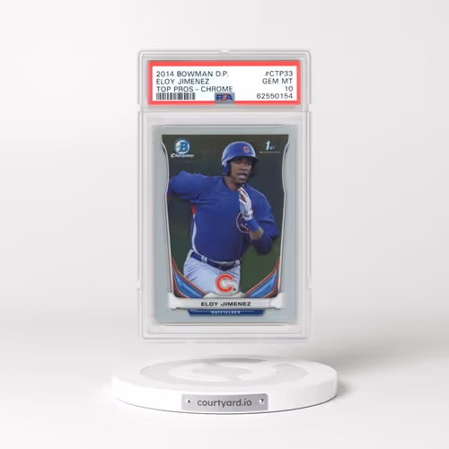 2014 Bowman Draft Picks Top Prospects #CTP33 Eloy Jimenez - Chrome (PSA 10 GEM MINT)