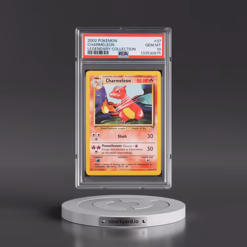 2002 Pokémon Legendary Collection #37 Charmeleon (PSA 10 GEM MINT)