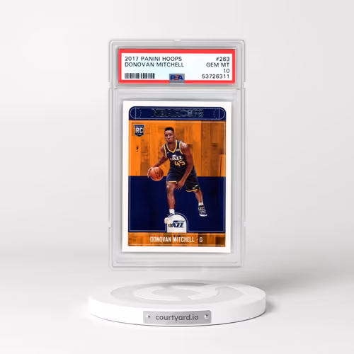 2017 Panini Hoops #263 Donovan Mitchell (PSA 10 GEM MINT)