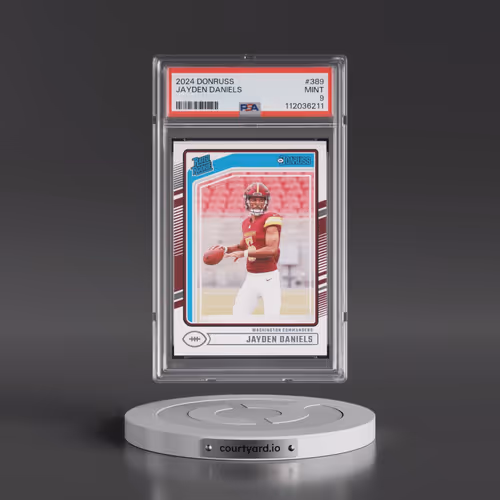 2024 Panini Donruss #389 Jayden Daniels (PSA 9 MINT)