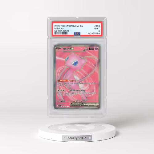 2023 Pokémon Mew EN-151 #193 Mew EX - Holo Ultra Rare (PSA 9 MINT)