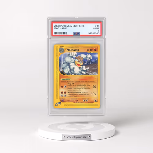 2003 Pokémon Skyridge #16 Machamp (PSA 9 MINT)
