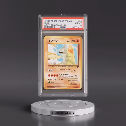 1999 Pokémon Promo Southern Islands #95 Onix - Southern Island-R.I. (PSA 8 NM-MT)