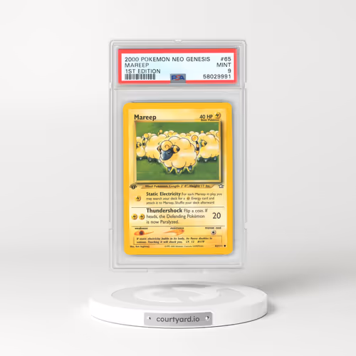 2000 Neo Genesis #65 Mareep - 1st Edition (PSA 9 MINT)