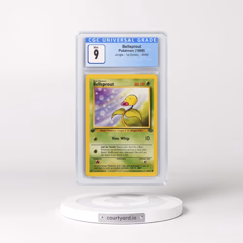 1999 Jungle #49/64 Bellsprout - 1st Edition 1st Edition (CGC 9 MINT)