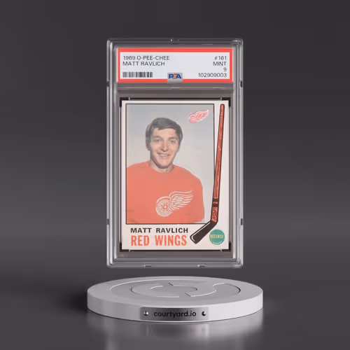 1969 O-Pee-Chee #161 Matt Ravlich (PSA 9 MINT)