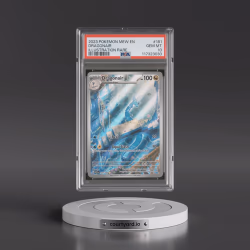 2023 Pokémon Mew EN-151 #181 Dragonair - Illustration Rare (PSA 10 GEM MINT)