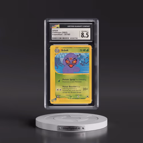 2002 Expedition #35/165 Arbok (CGC 8.5 NM-MT+)