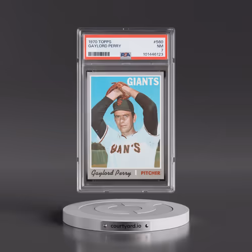 1970 Topps #560 Gaylord Perry (PSA 7 NM)