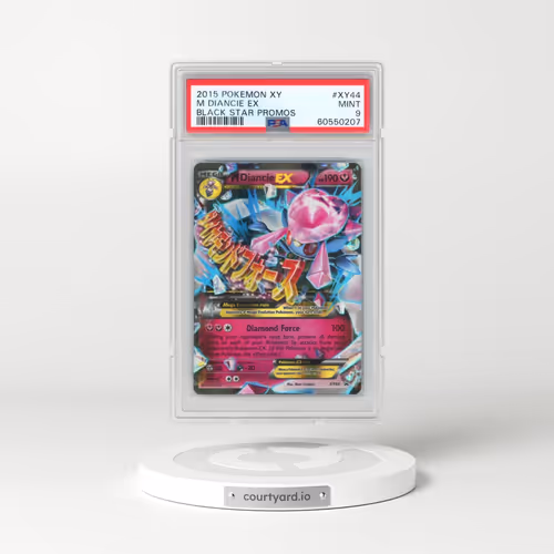 2015 Pokémon XY Black Star Promos #XY44 M Diancie EX - Holo (PSA 9 MINT)