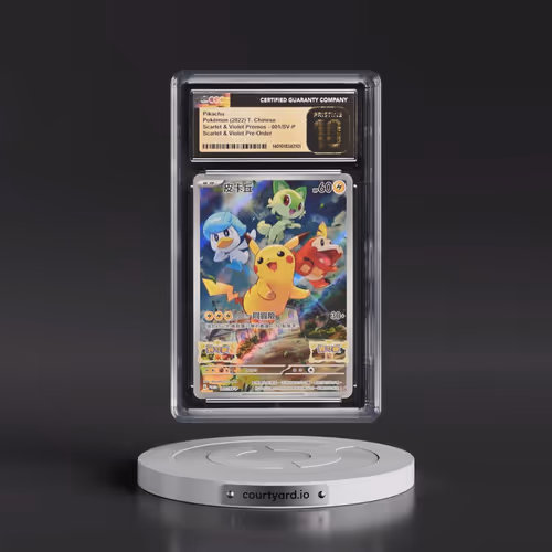 2022 Scarlet & Violet Promos - Traditional #001/SV-P Pikachu - Scarlet & Violet Pre-Order (Holo)