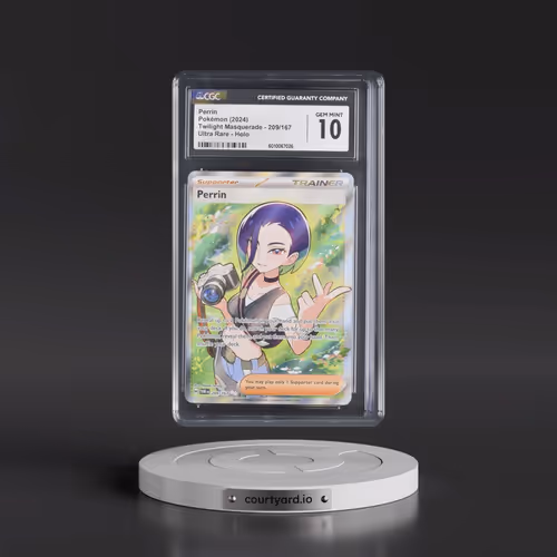 2024 Twilight Masquerade - TWM EN #209/167 Perrin - Ultra Rare Holo (CGC 10 GEM MINT)