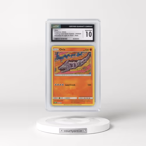 2023 Trading Card Game Classic - CLV, CLC, CLB #010/034 Onix - Venusaur & Lugia ex Deck - CLV Holo (