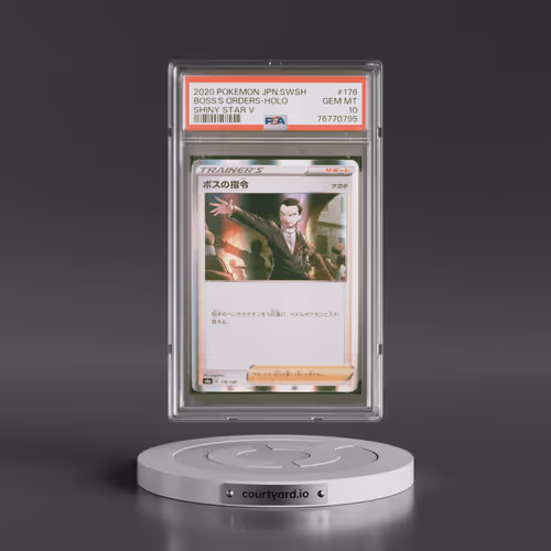 2020 Pokémon Sword & Shield Shiny Star V #176 Boss's Orders - Holo (PSA 10 GEM MINT)