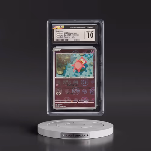 2023 Pokémon Card 151 #079/165 Slowpoke - Reverse Holo Poké Ball (CGC 10 GEM MINT)