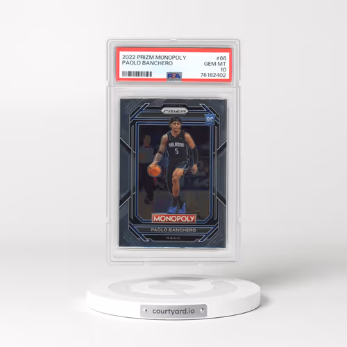 2022 Panini Prizm Monopoly #66 Paolo Banchero (PSA 10 GEM MINT)