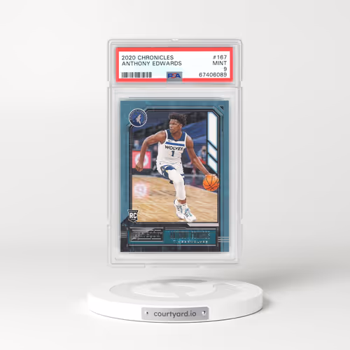 2020 Panini Chronicles #167 Anthony Edwards (PSA 9 MINT)