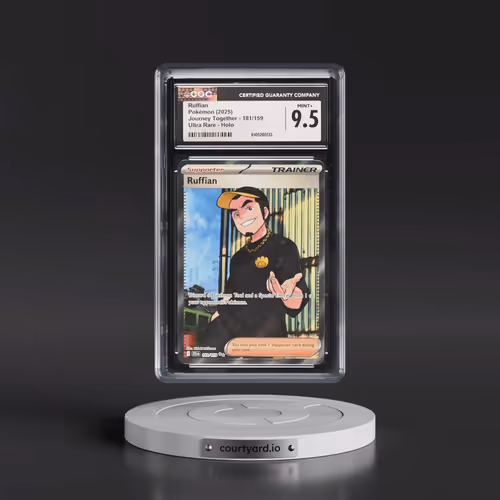2025 Pokémon Jtg EN-Journey Together #181 Ruffian - Ultra Rare (CGC 9.5 MINT+)