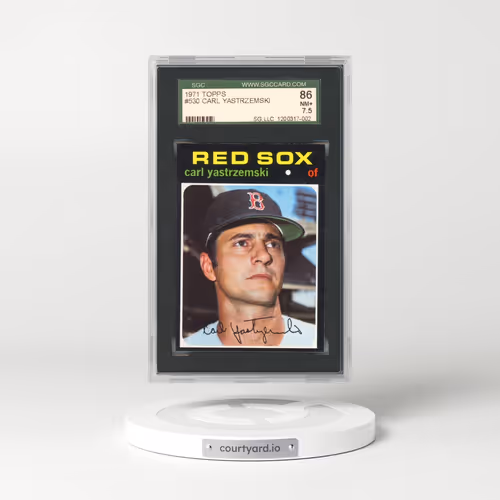1971 Topps #530 Carl Yastrzemski (SGC 7.5 NM+)