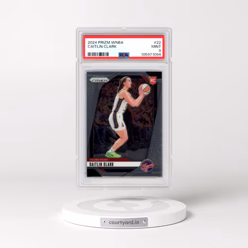 2024 Panini Prizm WNBA #22 Caitlin Clark (PSA 9 MINT)