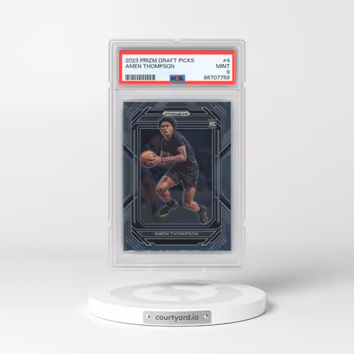 2023 Panini Prizm Draft Picks #4 Amen Thompson (PSA 9 MINT)