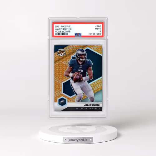 2021 Panini Mosaic #160 Jalen Hurts - Honeycomb (PSA 9 MINT)