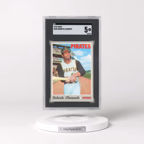 1970 Topps #350 Roberto Clemente (SGC 5 EX)