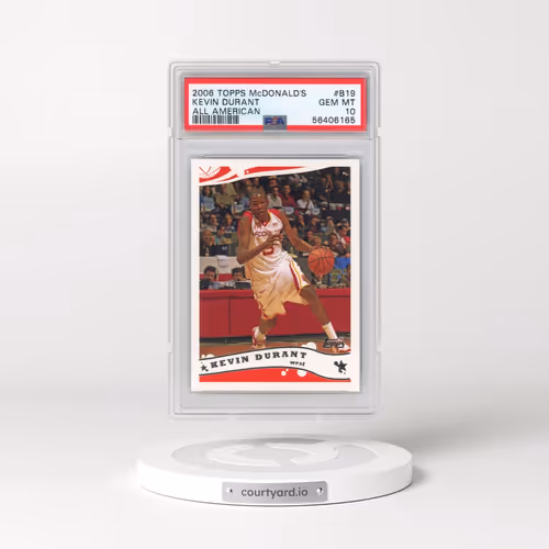 2006 Topps McDonald's All American #B19 Kevin Durant (PSA 10 GEM MINT)