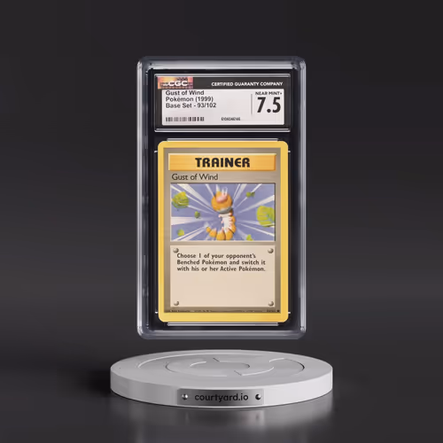 1999 Base Set #93/102 Gust of Wind (CGC 7.5 NM+)