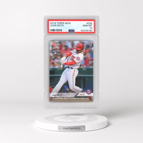 2018 Topps Now #235 Juan Soto (PSA 10 GEM MINT)