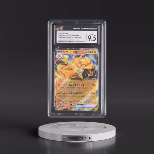 2023 Pokémon Card 151 #006/165 Charizard ex - Holo (CGC 9.5 MINT+)