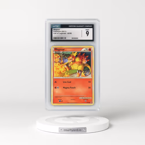 2011 Call of Legends #62/95 Magmar (CGC 9 MINT)