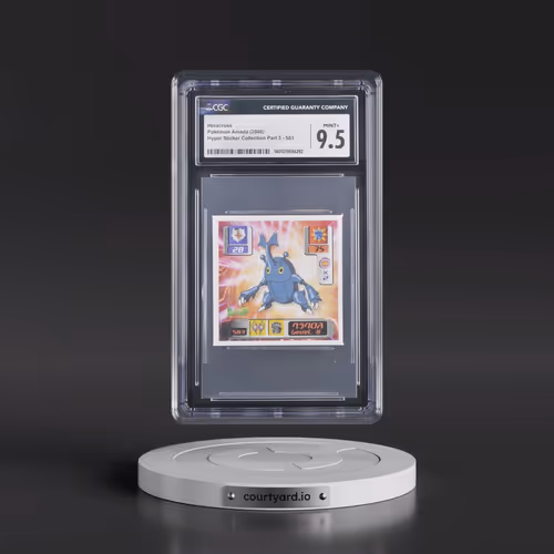 2000 Hyper Sticker Collection Part 3 (2000) #583 Heracross - Holo (CGC 9.5 MINT+)