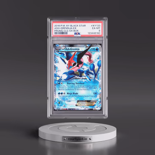 2016 Pokémon XY Black Star Promo #XY133 Ash-Greninja EX - Holo Ash-Greninja EX Box (PSA 6 EX-MT)