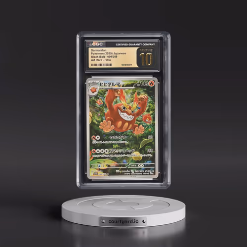 2025 Black Bolt - sv11B #099/086 Darmanitan - Art Rare Holo (CGC 10 PRISTINE)