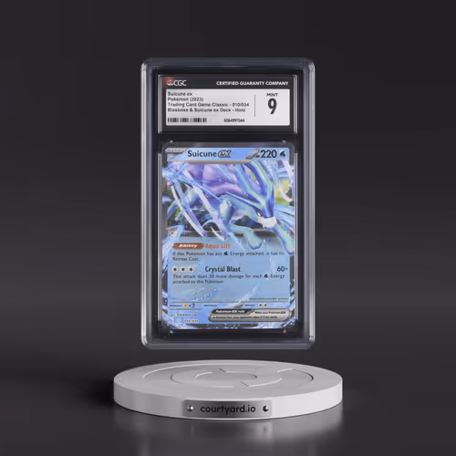 2023 Pokémon Clb-Trading Card Game Classic Blastoise & Suicune EX Deck #010 Suicune EX - Holo (CGC 9