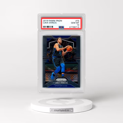 2019 Panini Prizm #75 Luka Doncic (PSA 10 GEM MINT)