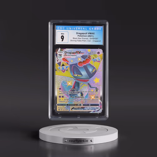 2017 Black Star Promos - Sword & Shield #SWSH097 Dragapult VMAX - Holo Shining Fates Premium Collect