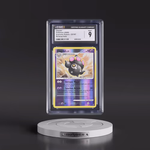 2009 Supreme Victors #22/147 Claydol - Reverse Holo (CGC 9 MINT)