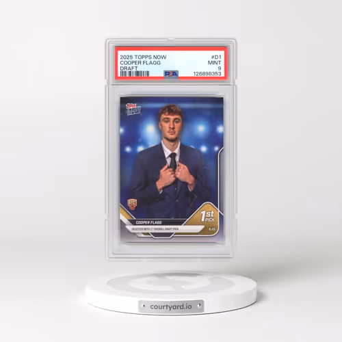 2025 Topps Now Draft #D1 Cooper Flagg (PSA 9 MINT)
