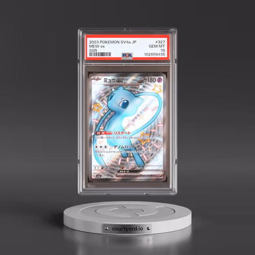 2023 Pokémon Sv4a-Shiny Treasure EX #327 Mew EX - Holo Ssr (PSA 10 GEM MINT)